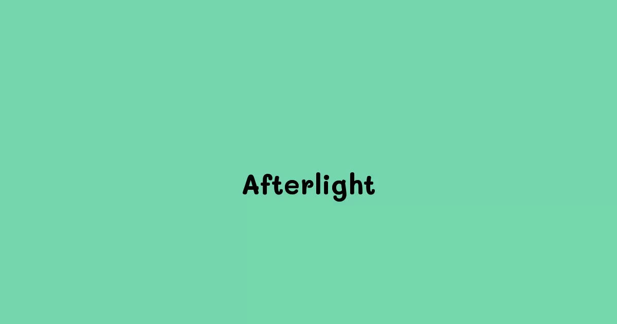 Afterlight