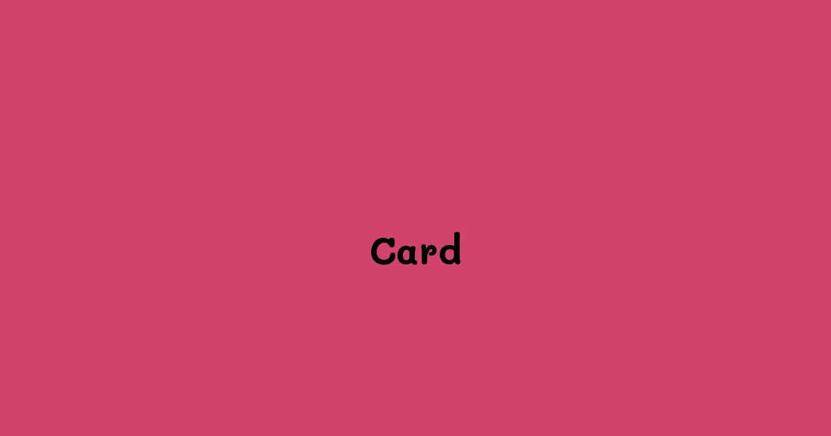 Card