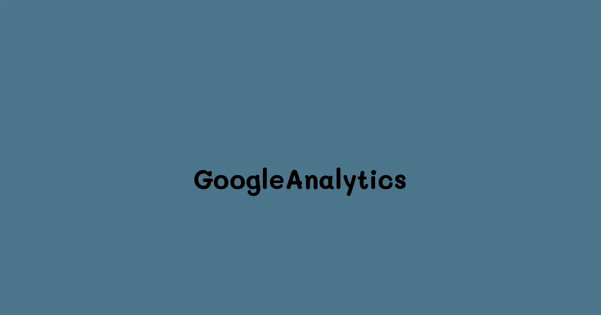 GoogleAnalytics