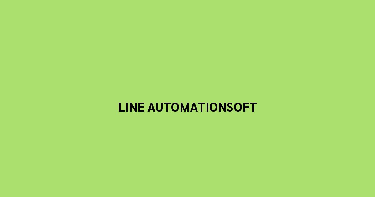 LINE AUTOMATIONSOFT