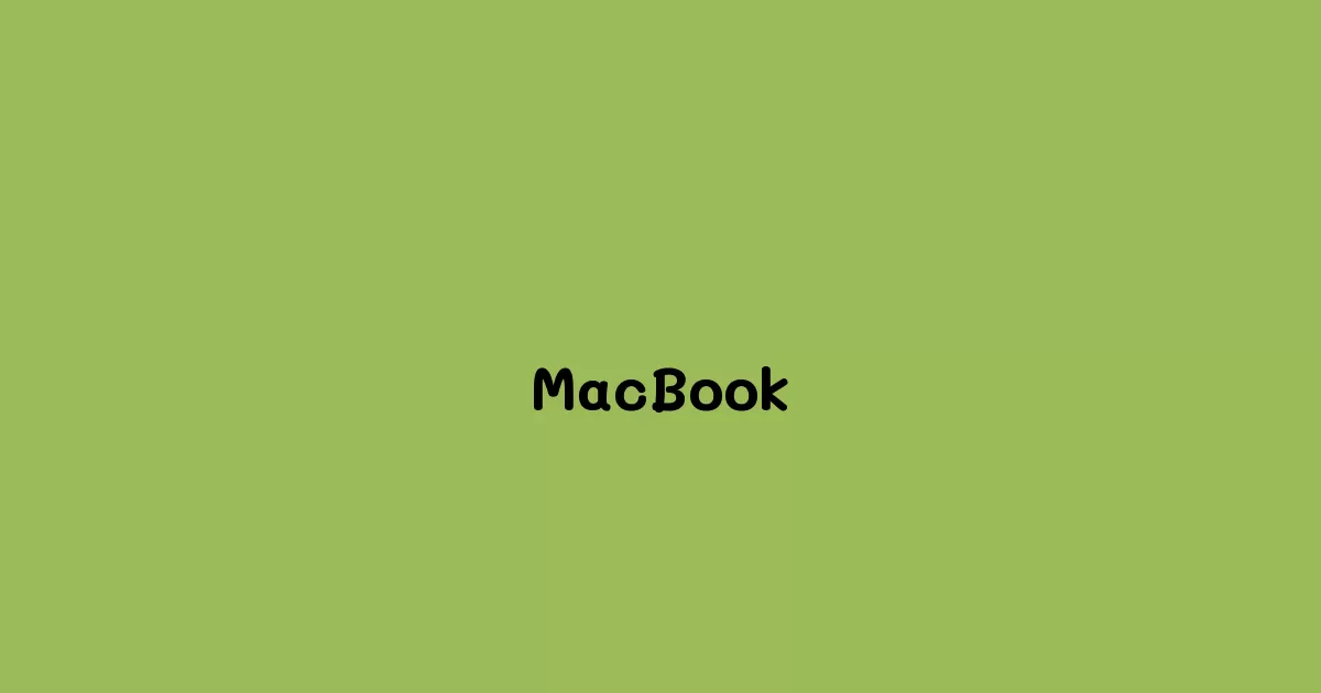 MacBook
